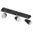 Ledvance LED Decor Spot Plast Svart 12W 630lm - 827 Ekstra Varm Hvit | Dimbar