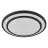 Ledvance Led-Taklampe Orbis Berlin Svart 36W 2400lm - 830 Varm Hvit