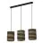 Ledvance Decor Pendel Lampe Sylinder Brun | Egnet for 3x E27