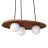 Ledvance Decor Pendel Lampe Nest Brun | Egnet for 3x G9