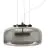 Ledvance Decor Glow Pendel Lampe Svart 32W 2500lm - 830 Varm Hvit | 380mm