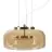 Ledvance Decor Glow Pendel Lampe Gull 32W 2800lm - 830 Varm Hvit | 380mm
