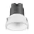 Ledvance LED Spot Twist Pro Aluminium Hvit Reflektor 10W 800lm 30D - 830 Varm Hvit | 93mm - Utskjæring 85mm - IP20