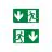 Ledvance Nød Utgangsskilt Pictograms 