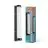 Ledvance LED Veggbelysning Baderomsbelysning Orbis Lysrør Svart 9W 820lm - 830-840 CCT | IP44 - Berøringsdimmbar