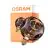 Osram Decor LED Lamp Svart Glass E27 3.5W 300lm - 827 Ekstra Varm Hvit | Erstatter 25W