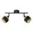 Ledvance Decor Spot Hornet Tak Spot Svart 2x2.8W - 827 Ekstra Varm Hvit | Inkl. 2x E14