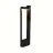 Ansell LED Sokkelampe Arco Grafitt 11W 468lm - 840 Kald Hvit | 60cm - IP54