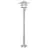 Nordlux Agger Sokkelampe Metall Brushed Aluminium | Egnet for 1x E27 