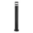 Nordlux Birk Sokkelampe Aluminium Svart | 90mm - IP44 - Egnet for E27