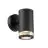 Nordlux Birk Veggbelysning Aluminium Svart | 90mm - IP44 - Egnet for GU10