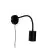 Nordlux Explore Flex Veggbelysning Metall og Ceramic Svart | Egnet for GU10