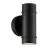 Nordlux Artilus Veggbelysning Aluminium og Glass Svart | IP54 - Egnet for 2x GU10