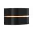Nordlux Sibelis Veggbelysning Aluminium Svart | IP44 - Egnet for E27