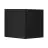 Nordlux Milda Kubi Veggbelysning Aluminium Svart 4.9W 290lm - 830 Varm Hvit