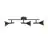 Fordelspakning 3x Nordlux Kelvis Taklampe Svart | Egnet for GU10