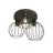 Emibig Taklampe Nest Stål Svart | Egnet for 3x E27 - Max 15W