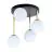 Emibig Taklampe Dolce Stål Svart | Egnet for 4x E14 - Max 10W