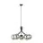Emibig Pendel Lampe Nova Stål Svart | Egnet for 5x E14 - Max 10W