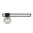 Emibig Taklampe Imago Stål Svart | Egnet for 1x E14 - Max 10W