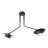 Emibig Taklampe Mizu Stål Svart | Egnet for 2x GX53 - Max 12W