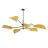 Emibig Taklampe Lotus Stål Svart | Egnet for 6x E14 - Max 10W