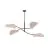 Emibig Taklampe Lotus Stål Svart | Egnet for 4x E14 - Max 10W