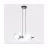 Emibig Pendel Lampe Model Stål Hvit | Egnet for 4x G9 - Max 8W