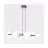Emibig Pendel Lampe Model Stål Hvit | Egnet for 6x G9 - Max 8W