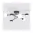 Emibig Taklampe Holon Stål Svart | Egnet for 3x G9 - Max 8W, 3x GX53 - Max 12W
