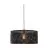 Good&Mojo Pendel Lampe Java Bambus Svart | Egnet for 1x E27 