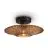Good&Mojo Taklampe Kalimantan Bambus Svart | Egnet for 1x E27 