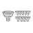 Fordelspakning 10x Noxion LED spot GU5.3 MR16 7.5W 621lm 60D - 840 kald hvit | dimbar - erstatter 50W
