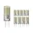 Fordelspakning 10x Noxion Bolt LED Capsule G9 4.8W 600lm - 827 ekstra varm hvit | erstatter 50W