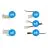 Noxion LED Strip Naga - Koblingsstykke Enkelt Farge 10mm - Medium 30stk