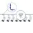 Bright Choice Komplet set 1-Fase Rail L 1 x 2 Meter Hvit | incl. 7x Spot + GU10 2700K 3W Dimbar + Endestykke, Strömkontakt og L -Koblingsstykke