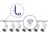 Bright Choice Komplet set 1-Fase Rail L 1,5 x 2 Meter Hvit | incl. 7x Spot + GU10 2700K 3W Dimbar + Endestykke, Strömkontakt og L -Koblingsstykke 