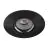 Noxion Innfelt Spot Logic MR16 Vippbar Svart | 92mm - Utskjæring 80mm - IP20 - incl. GU10 Sokkel 
