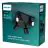 Philips Runner LED Spot Metall Svart | Egnet for 4x GU10