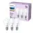Fordelspakning 3x Philips Pære LED E27 Pære Matt 8W 806lm - 827 Ekstra Varm Hvit