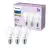 Fordelspakning 3x Philips Pære LED E27 Pære Matt 5W 470lm - 827 Ekstra Varm Hvit