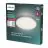 Philips LED Taklampe Wincel Hvit 40W 4300lm - 865 Daglys | Dimbar - Fjernkontroll