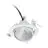 Philips LED Spot Greenspace Accent Elbow Aluminium Hvit 33W 2800lm 36D - 950 Kald Hvit | 163mm - IP20 - Beste Fargegjengivelse - Interact Dimbar