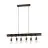 Eglo Pendel Lampe Townshend 4 Stål Brun Svart | IP20 - Egnet for 6x E27 