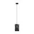 Eglo Pendel Lampe Cremella Stål Svart | IP20 - Egnet for 1x E27 