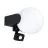 Eglo Veggbelysning Rubio Aluminium Svart | IP65 - Egnet for 1x E27 - Bevegelsessensor