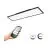 Eglo Taklampe Salobrena-Z Aluminium Svart 33.5W 4150lm - 827-865 Innstillbar Hvit | IP20 - Dimbar 