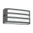 Eglo Veggbelysning Camarda Aluminium Antrasitt | IP54 - Egnet for 1x E27