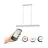 Eglo Pendel Lampe Andreas-Z Stål Grå 19W 2300lm - 827-865 Innstillbar Hvit + RGB | IP20 - Zigbee Dimbar