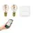 Eglo Connect.Z Smart LED Pære E27 Filament Rav 9.8W 360lm - 827-865 Innstillbar Hvit | Dimbar - Erstatter 25W